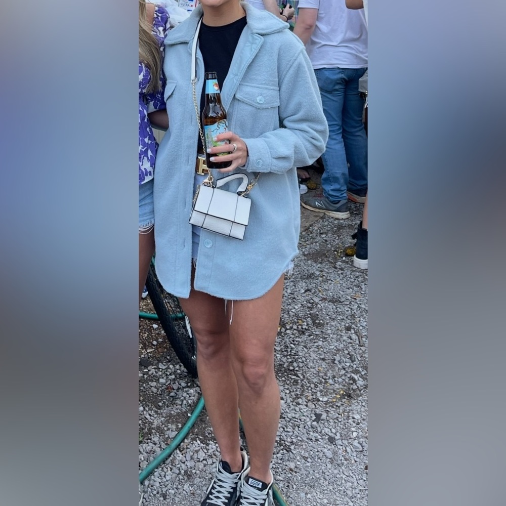 Joie Shirt - Jacket - baby blue